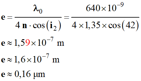 e = 0,16 micromtre