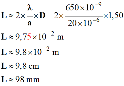 L = 98 mm