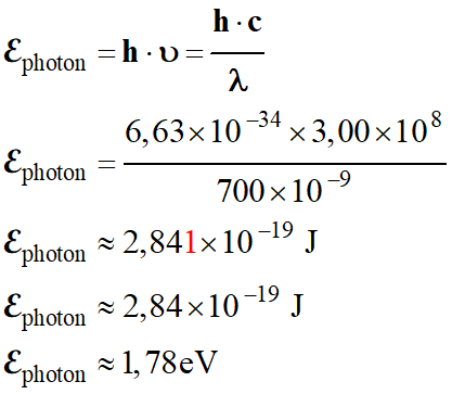 Ephoton = 1,78 eV