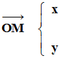 coordonnes vecteur position