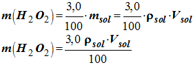 m (H2O2)