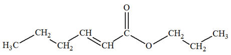 (E)-Hex-2-noate de propyle