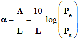 coefficient d'attnuation linique