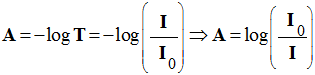 absorbance