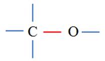 liaison simple carbone oxygène