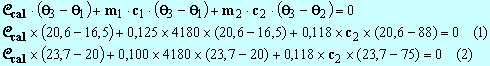 C cal