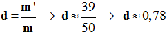 d = 0,78
